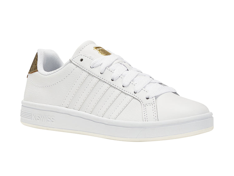 97011-158-M | COURT TIEBREAK | WHITE/GOLD PANTHER