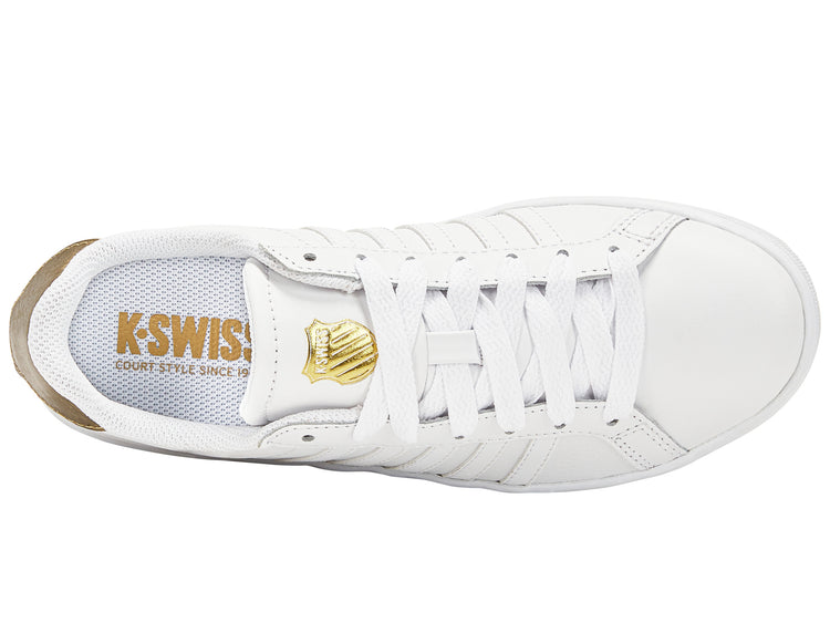 97011-158-M | COURT TIEBREAK | WHITE/GOLD PANTHER