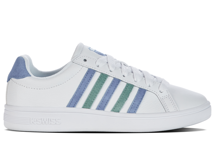 97011-943-M | COURT TIEBREAK | WHITE/ASHLEIGH BLUE/BERYL GREEN