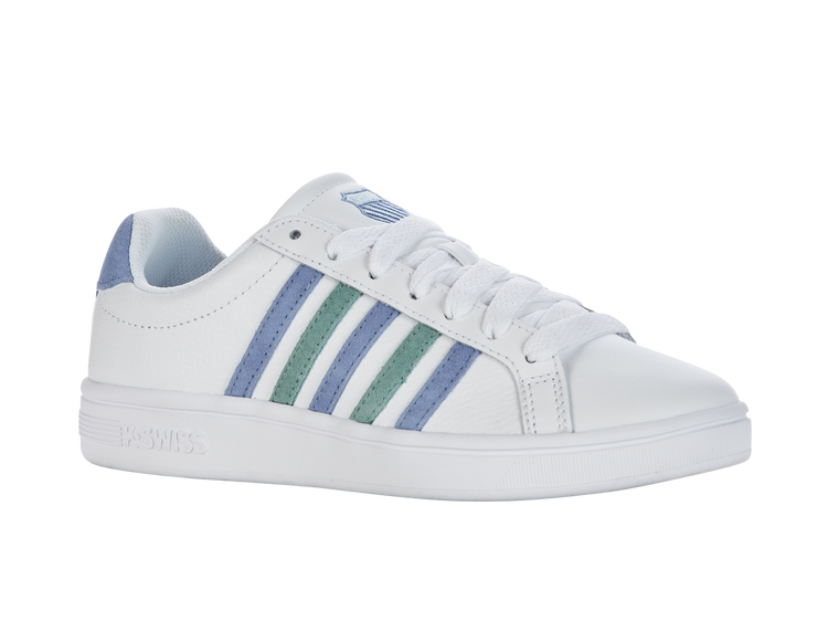 97011-943-M | COURT TIEBREAK | WHITE/ASHLEIGH BLUE/BERYL GREEN