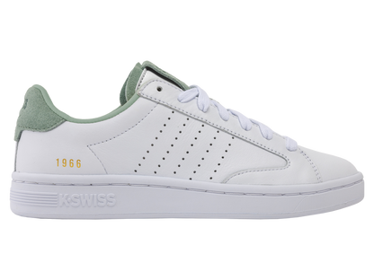 97263-187-M | LOZAN KLUB LTH | WIT/IJSLAND GROEN/CRÈME BRULEE