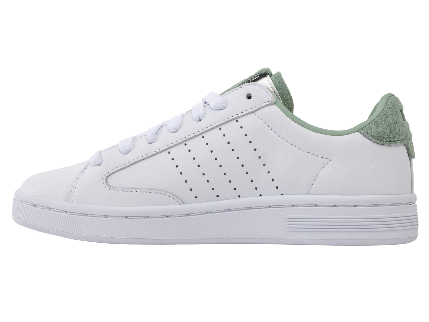97263-187-M | LOZAN KLUB LTH | WIT/IJSLAND GROEN/CRÈME BRULEE