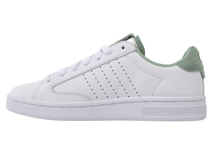 97263-187-M | LOZAN KLUB LTH | WIT/IJSLAND GROEN/CRÈME BRULEE