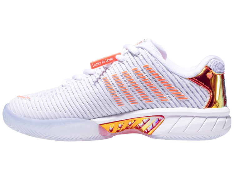 97382-112-M | HYPERCOURT EXPRESS 2  LUCKY IN LOVE | WHITE/DOVE/ORANGE GLOW