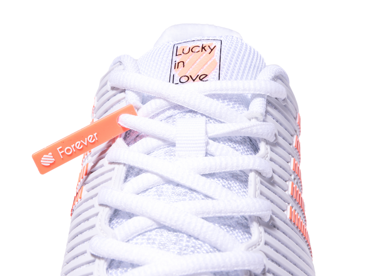 97382-112-M | HYPERCOURT EXPRESS 2  LUCKY IN LOVE | WHITE/DOVE/ORANGE GLOW