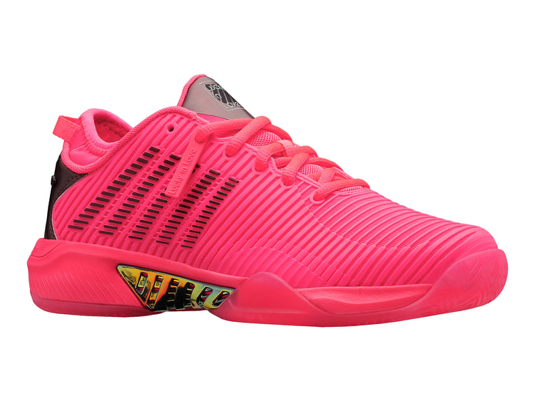 97383-662-M | HYPERCOURT SUPREME LUCKY IN LOVE | NEON PINK/GRAY SILVER/BLACK