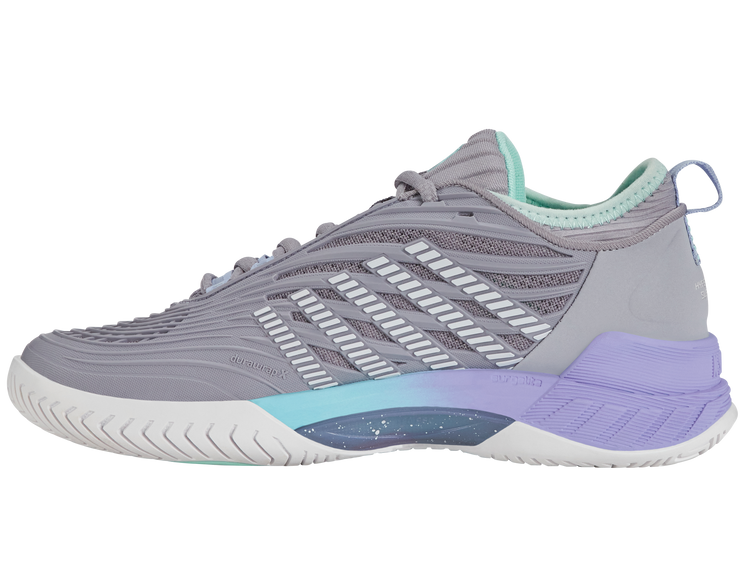 99071-052-M | HYPERCOURT SUPREME 2 | LILAC GRAY/NIMBUS CLOUD/NEON PURPLE