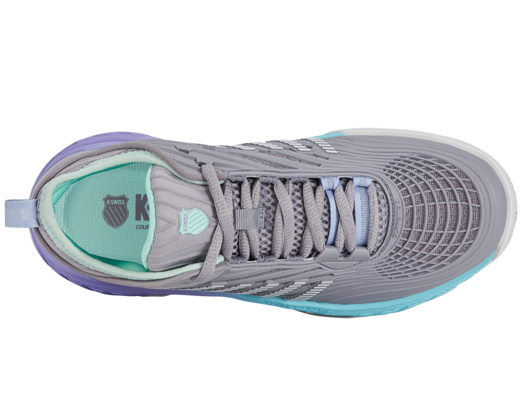 99071-052-M | HYPERCOURT SUPREME 2 | LILAC GRAY/NIMBUS CLOUD/NEON PURPLE