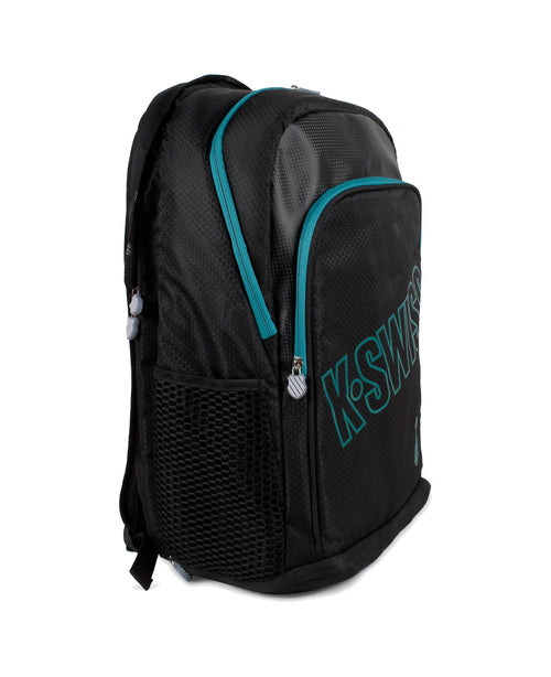 BG772-052 | CLASSIC PADEL BACKPACK | BLACK/TURQUOISE - K-Swiss EU - 3