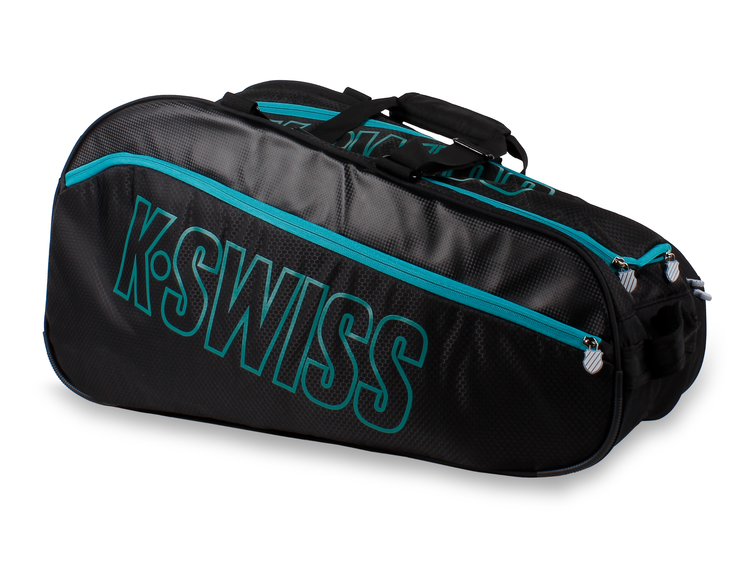 BG771-052 | CLASSIC PADEL RACKET BAG | BLACK/TURQUOISE