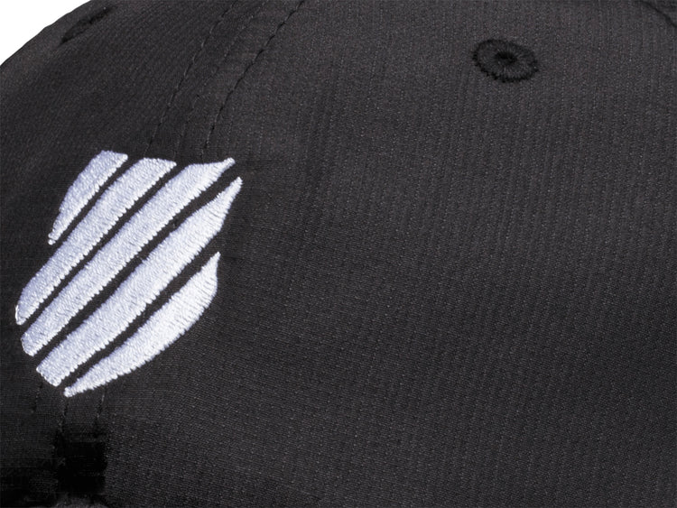 C3104-002 | TENNIS CAP | BLACK/WHITE
