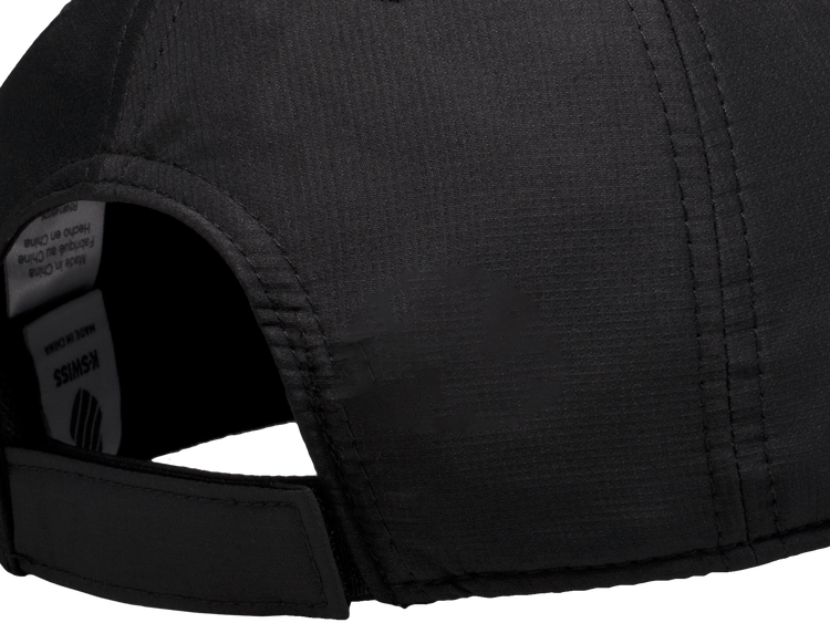 C3104-002 | TENNIS CAP | BLACK/WHITE