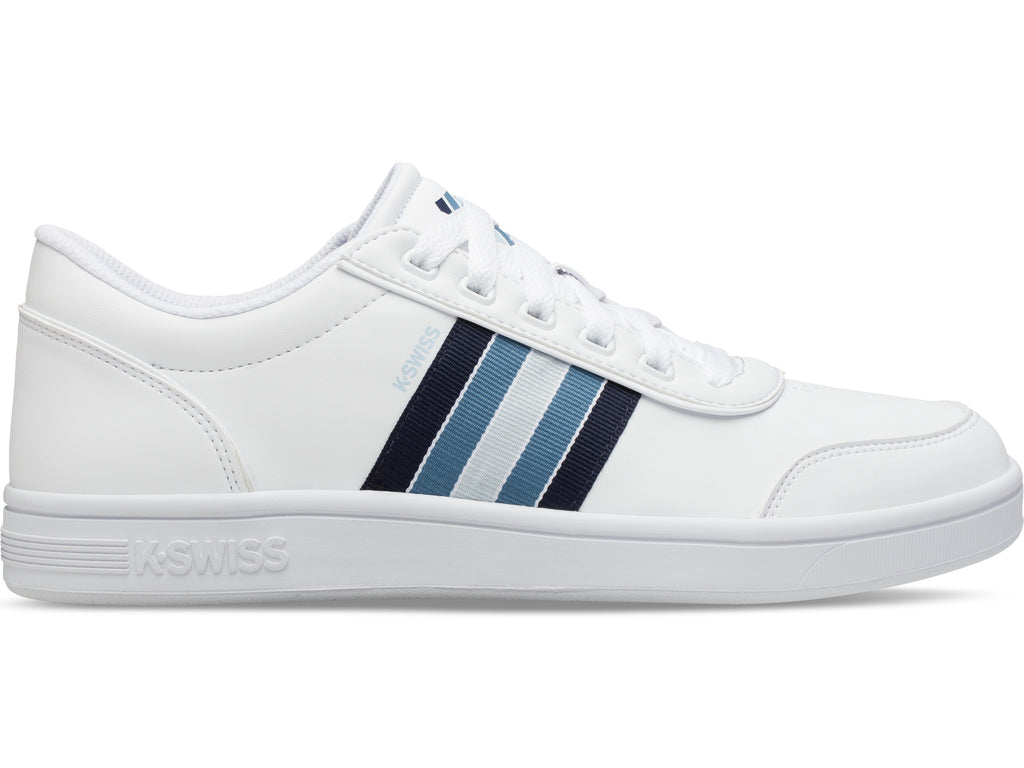 05853-171-M | MENS COURT CLARKSON S SE | WHITE/NAVY/BLUE HEAVEN/BALLAD BLUE