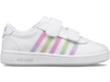 57005-103-M | CLASSIC PRO STRAP | WHITE/PASTEL RAINBOW