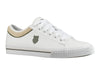 75450-145-M | UNISEX BCV LEATHER | WHITE/RIFLE GREEN/WHISPER WHITE
