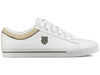 75450-145-M | UNISEX BCV LEATHER | WHITE/RIFLE GREEN/WHISPER WHITE